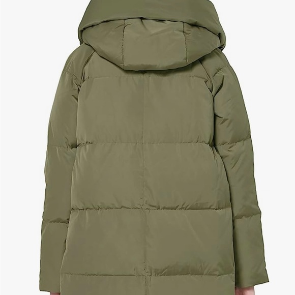Orolay down jacket green NWOT, pristine, warm, tons of pockets, stylish - Picture 2 of 4
